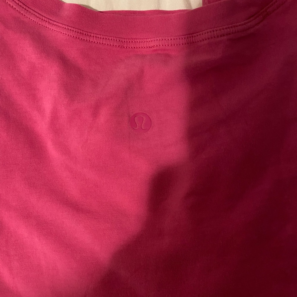 LuLuLemon All Yours Cropped Tee